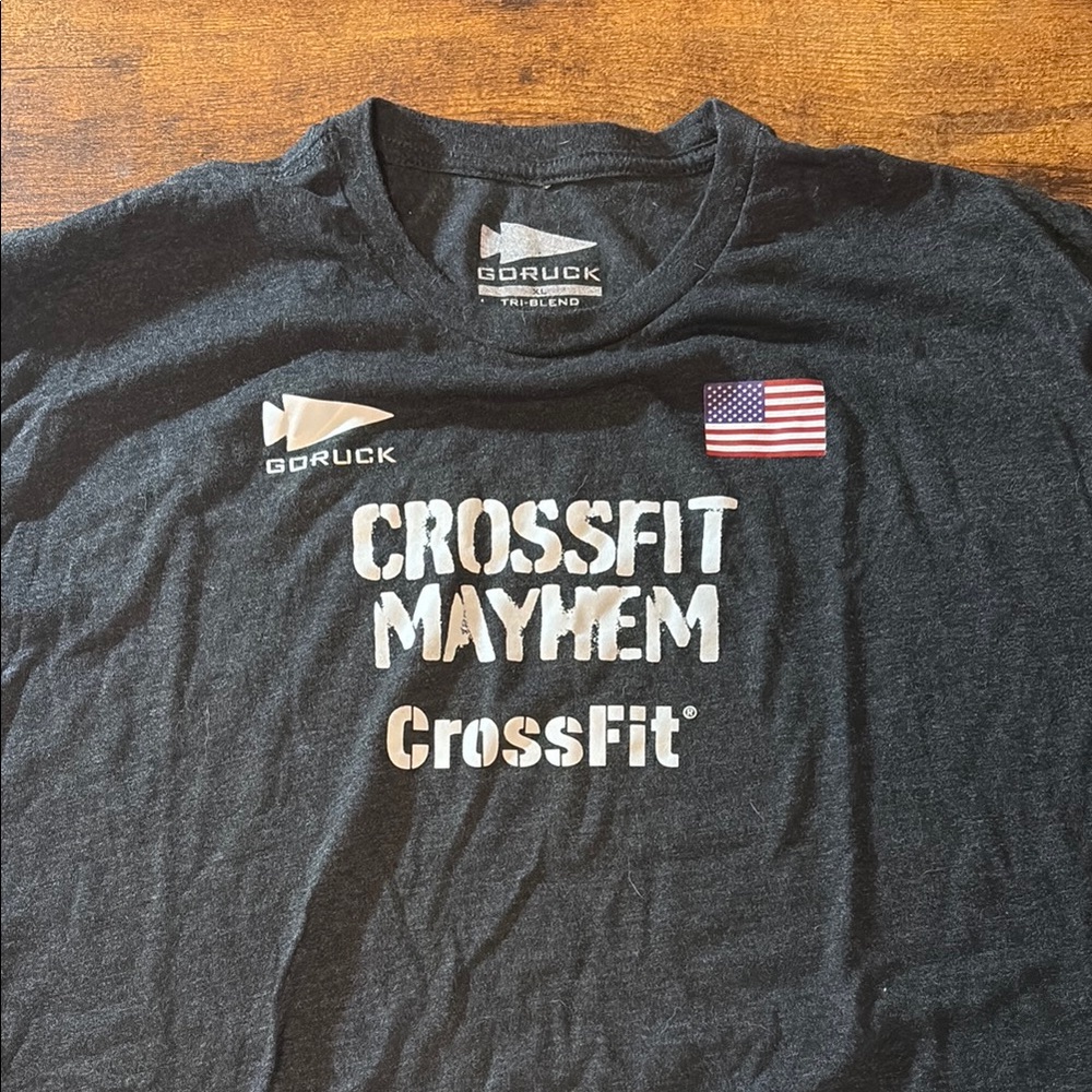 2024 GORUCK CFG Men's Black CrossFit Mayhem T-Shirt